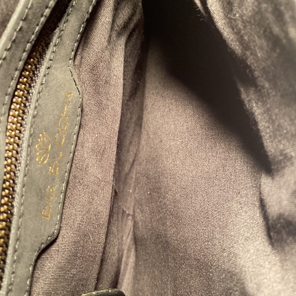 Big Buddha black with white beading envelope clutch - Picture 11 of 12